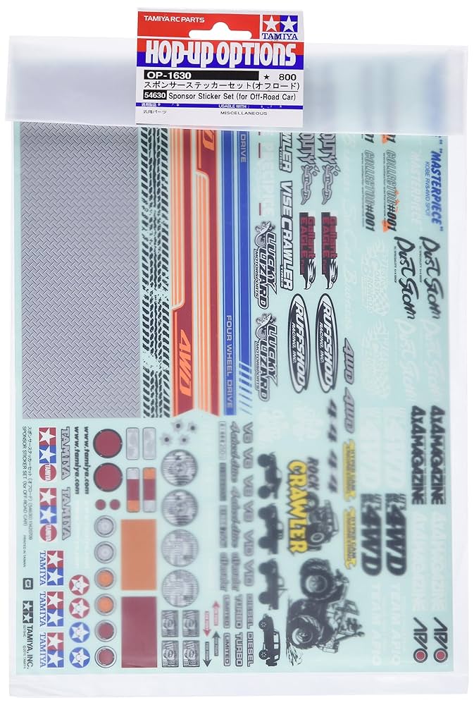 RC　タミヤ　レーシング　ステッカーセット　スペアパーツ 81FRbLvKS+L._UF894,1000_QL80_.jpg